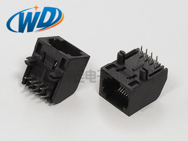 8P8C無(wú)耳RJ45連接器  網(wǎng)口插座